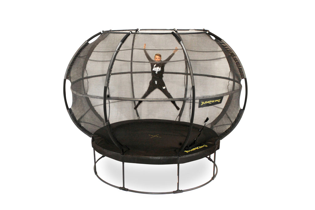 The future of trampolining is here with the Zorbpod from Jumpking!
