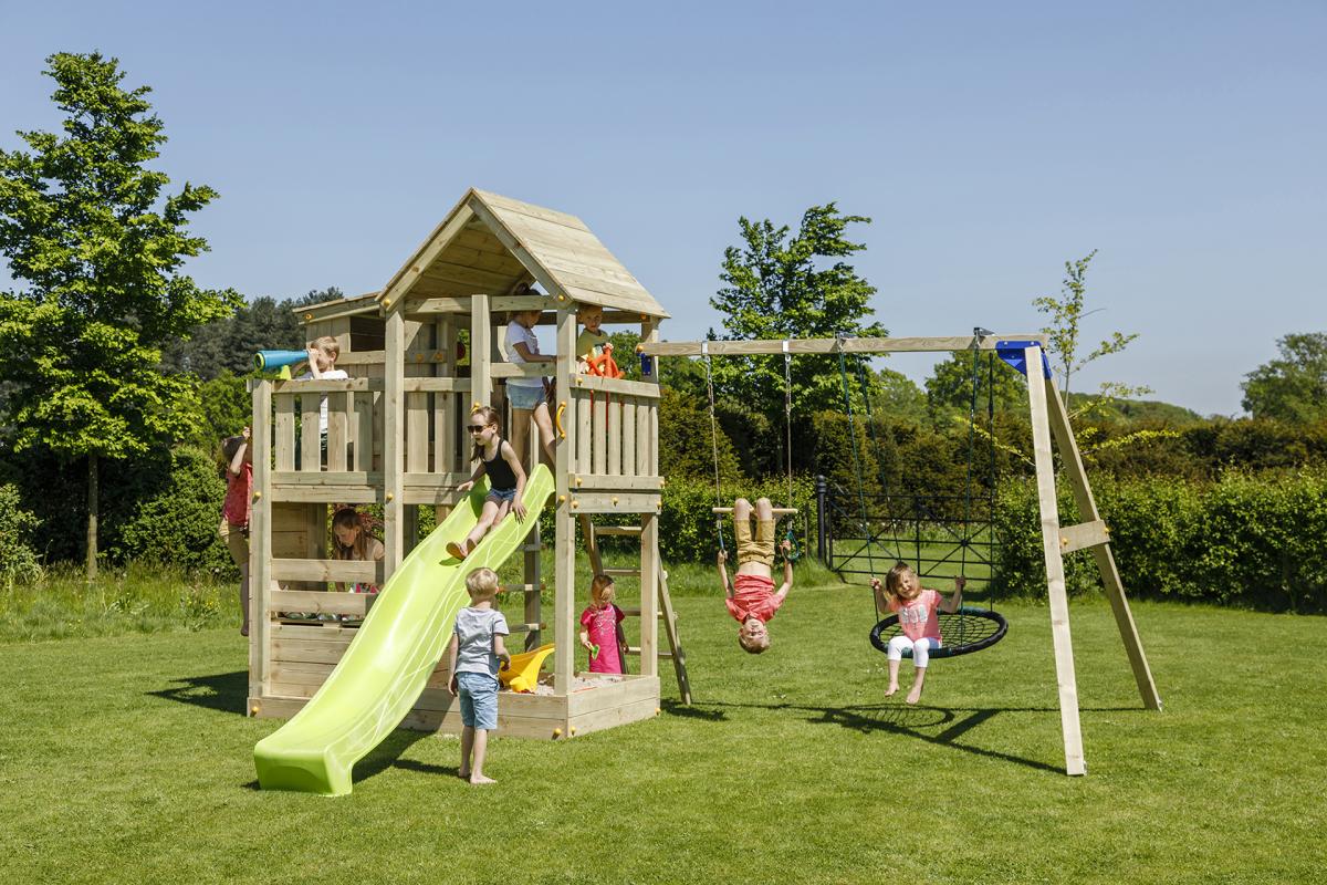 Blue Rabbit Palazzo Tower with swing arm