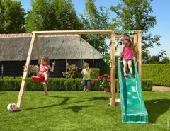 Jungle Gym Tower and Double Swing set