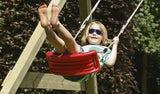Blue Rabbit Freestanding Wooden Swings Set (2.4m Beam)