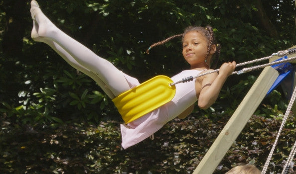 Yellow Flexible Wraparound Swing Seat