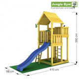 Jungle Gym Palace Tower with Swing Arm