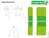 Jungle Gym Double Swing Arm