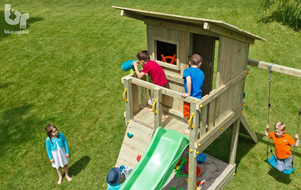 Wooden Back Panel for Blue Rabbit Beach Hut Tower