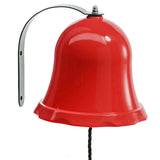 Bell for attachment to wooden climbing frames or playhouses