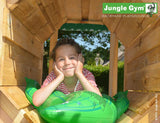 Jungle Gym Cottage Train Climbing Frame (Optional swing arm)