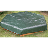 Drawstring cover for hexagonal sandpit (included)