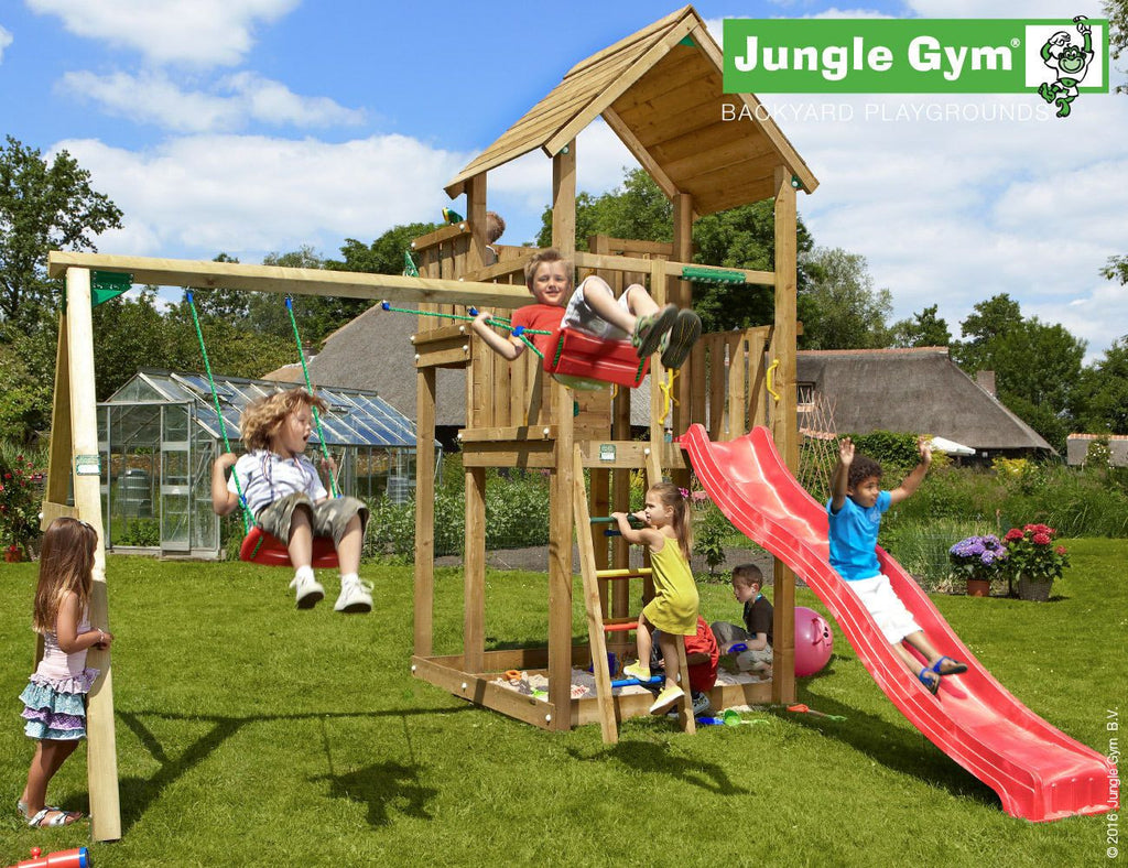 Jungle Gym Palace Tower with Swing Arm