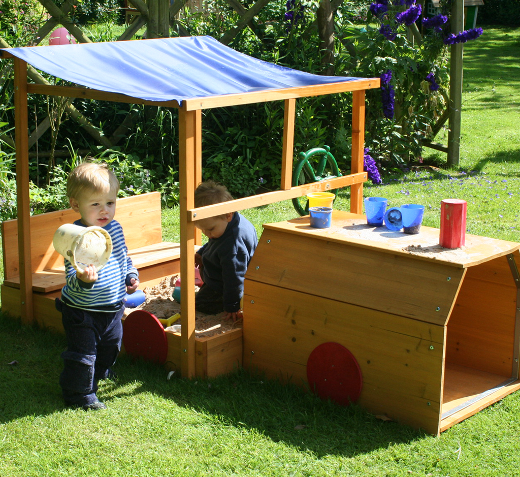 Train Sandpit