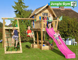Jungle Gym Crazy Playhouse Tower with Slide and Swing Arm